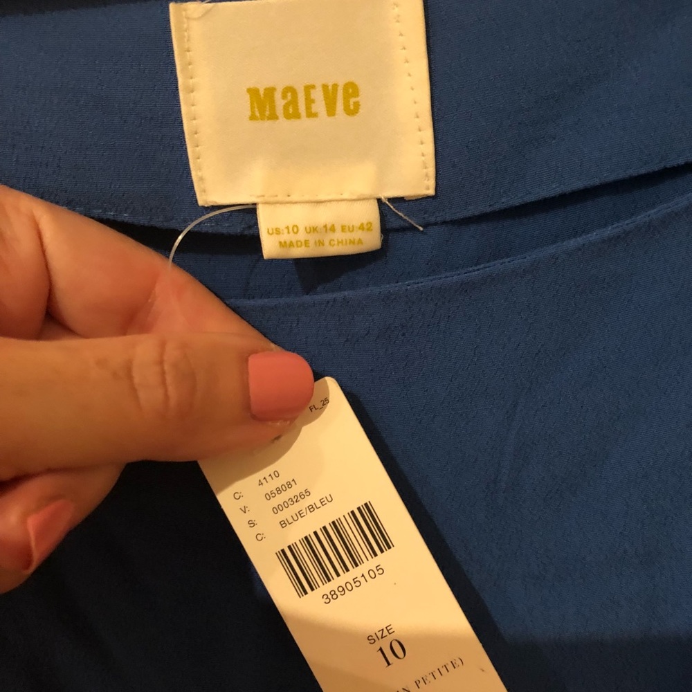 New Anthropologie Maeve Top